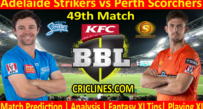 ADS vs PRS-Today Match Prediction-BBL T20 2021-22-49th Match-Who Will Win