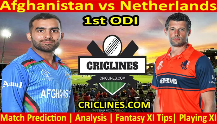 AFG vs NET-Today Match Prediction-1st ODI-2022-Who Will Win