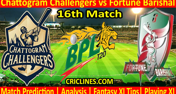 CCS vs FBL-Today Match Prediction-Dream11-BPL T20-16th Match-Who Will Win
