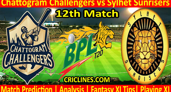CCS vs SYS-Today Match Prediction-Dream11-BPL T20-12th Match-Who Will Win