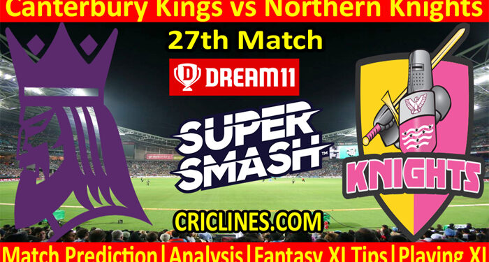 CKS vs NKS-Today Match Prediction-Super Smash T20 2021-22-27th Match-Who Will Win
