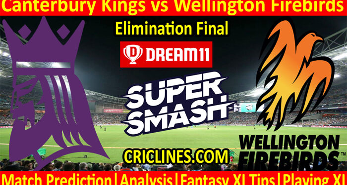 CKS vs WFB-Today Match Prediction-Super Smash T20 2021-22-Elimination Final Match-Who Will Win