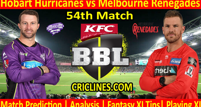 HHS vs MRS-Today Match Prediction-BBL T20 2021-22-54th Match-Who Will Win