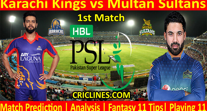 KKS vs MTS-Today Match Prediction-PSL T20 2022-1st Match-Who Will Win