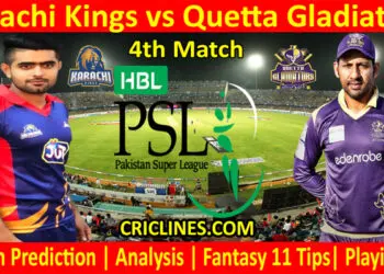 KKS vs QGS-Today Match Prediction-PSL T20 2022-4th Match-Who Will Win