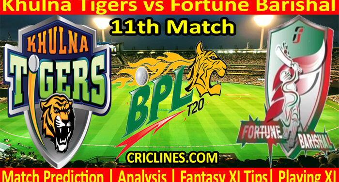 KTS vs FBL-Today Match Prediction-Dream11-BPL T20-11th Match-Who Will Win