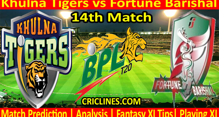 KTS vs FBL-Today Match Prediction-Dream11-BPL T20-14th Match-Who Will Win