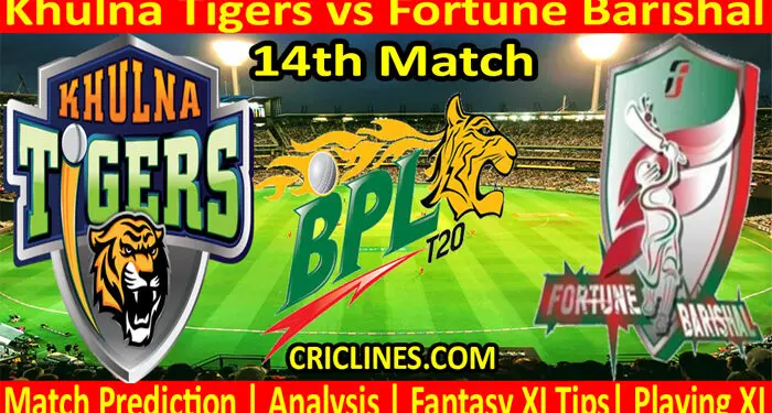 KTS vs FBL-Today Match Prediction-Dream11-BPL T20-14th Match-Who Will Win