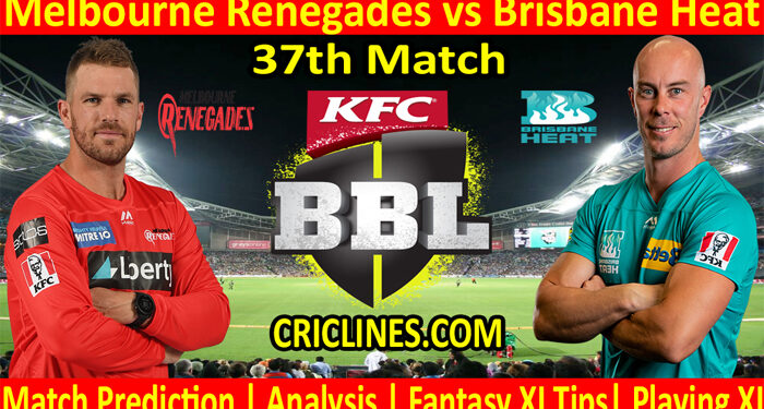 MLR vs BBH-Today Match Prediction-BBL T20 2021-22-37th Match-Who Will Win