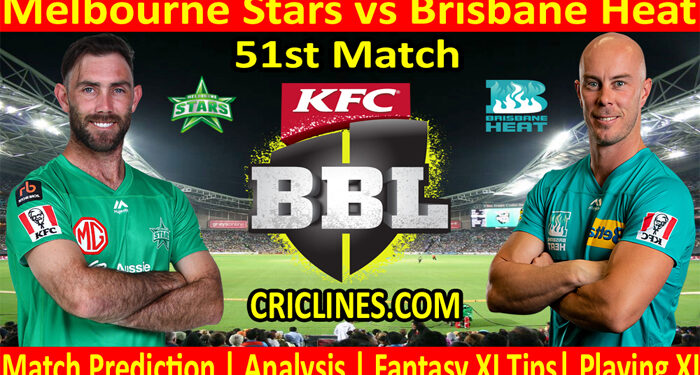 MLS vs BBH-Today Match Prediction-BBL T20 2021-22-51st Match-Who Will Win