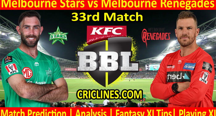 MLS vs MRS-Today Match Prediction-BBL T20 2021-22-33rd Match-Who Will Win