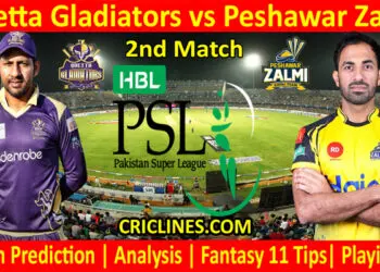 QGS vs PSZ-Today Match Prediction-PSL T20 2022-2nd Match-Who Will Win