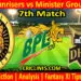 SYS vs MGD-Today Match Prediction-Dream11-BPL T20-7th Match-Who Will Win