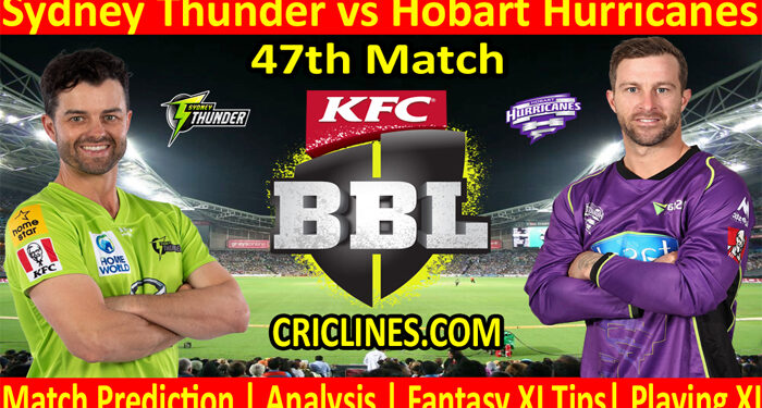 SYT vs HHS-Today Match Prediction-BBL T20 2021-22-47th Match-Who Will Win