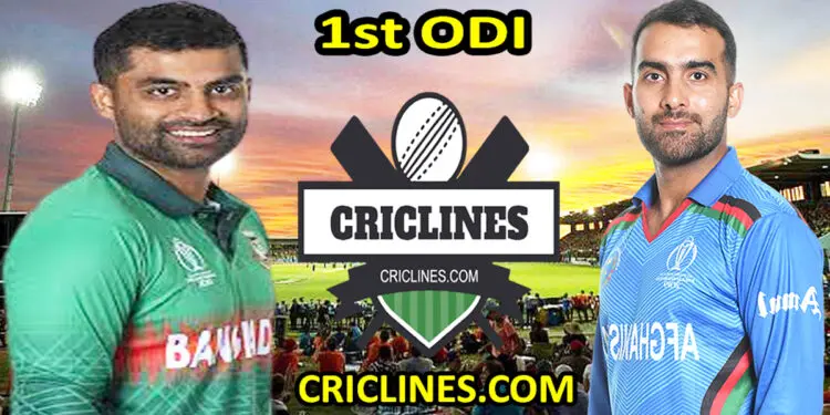 Bangladesh vs Afghanistan-Today Match Prediction-1st ODI-2022-Who Will Win