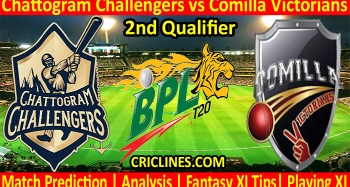 CCS vs CVS-Today Match Prediction-Dream11-BPL T20-2nd Qualifier Match-Who Will Win