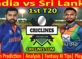 IND vs SL-Today Match Prediction-1st T20 Match-2022-Who Will Win