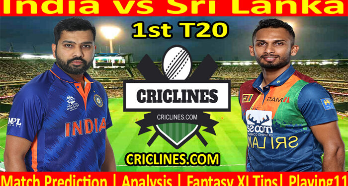 IND vs SL-Today Match Prediction-1st T20 Match-2022-Who Will Win