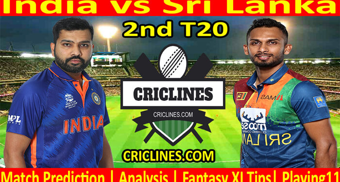 IND vs SL-Today Match Prediction-2nd T20 Match-2022-Who Will Win