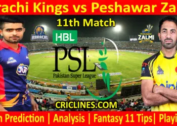 KKS vs PSZ-Today Match Prediction-PSL T20 2022-11th Match-Who Will Win