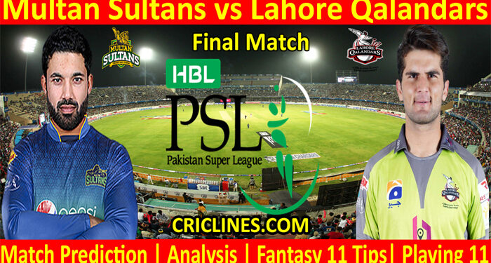 MTS vs LQS-Today Match Prediction-PSL T20 2022-Final Match-Who Will Win