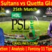 MTS vs QGS-Today Match Prediction-PSL T20 2022-25th Match-Who Will Win