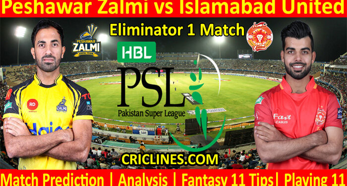 PSZ vs ISU-Today Match Prediction-PSL T20 2022-Eliminator 1 Match-Who Will Win