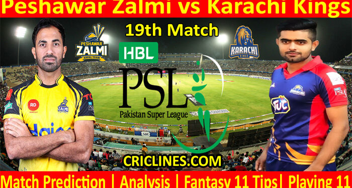 PSZ vs KKS-Today Match Prediction-PSL T20 2022-19th Match-Who Will Win