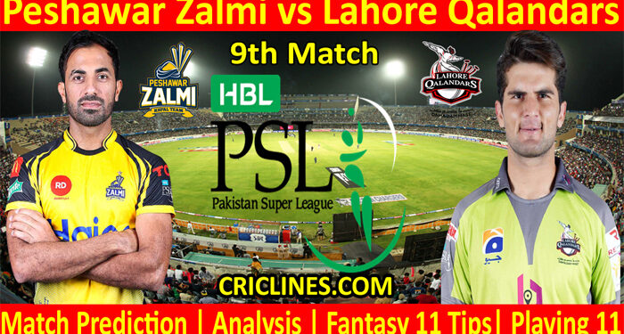PSZ vs LQS-Today Match Prediction-PSL T20 2022-9th Match-Who Will Win