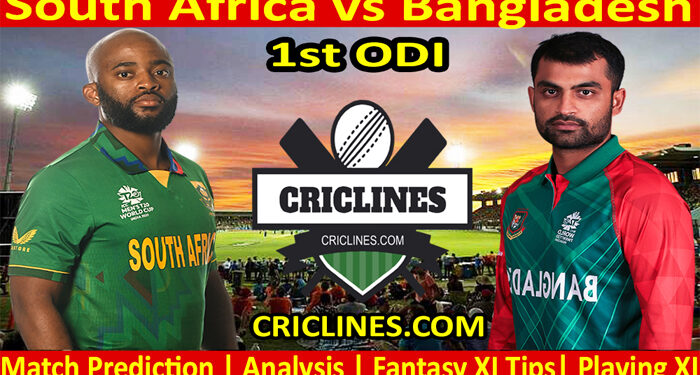 RSA vs BAN-Today Match Prediction-1st ODI-2022-Who Will Win