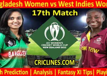 Today Match Prediction-BANW vs WIW-Women ODI World Cup 2022-17th Match-Who Will Win