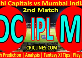 Today Match Prediction-DC vs MI-IPL T20 2022-2nd Match-Who Will Win