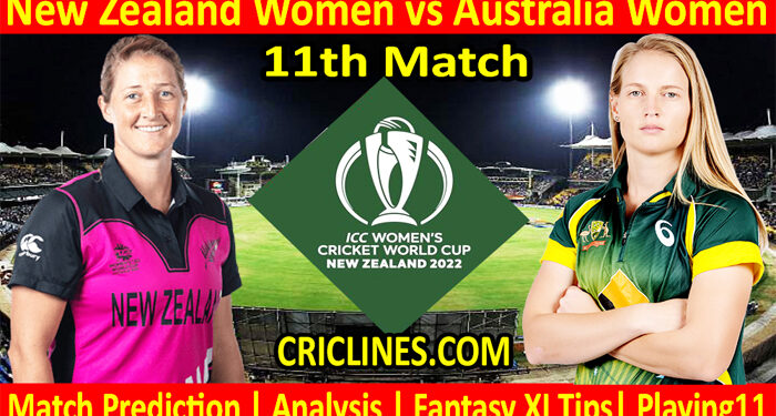 Today Match Prediction-NZW vs AUSW-Women ODI World Cup 2022-11th Match-Who Will Win