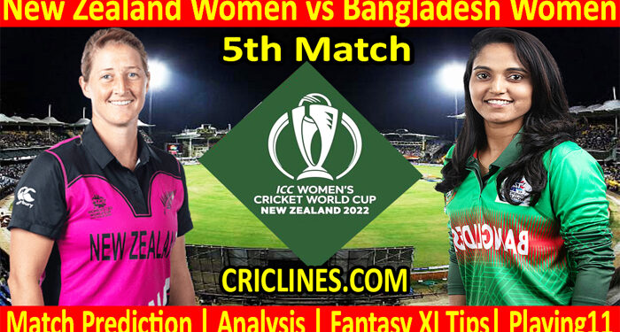 Today Match Prediction-NZW vs BANW-Women ODI World Cup 2022-5th Match-Who Will Win