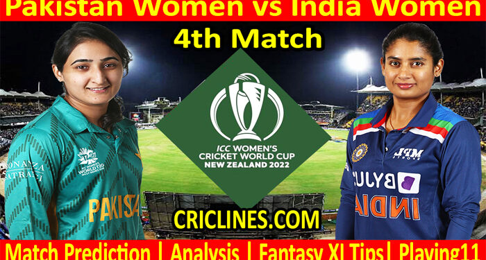 Today Match Prediction-PAKW vs INDW-Women ODI World Cup 2022-4th Match-Who Will Win