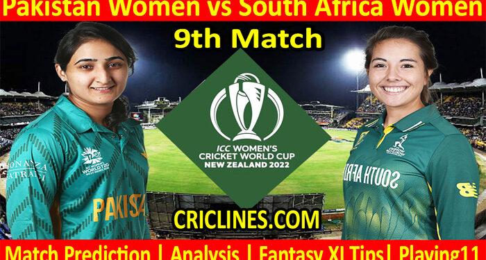 Today Match Prediction-PAKW vs RSAW-Women ODI World Cup 2022-9th Match-Who Will Win