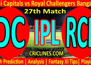 Today Match Prediction-DC vs RCB-IPL T20 2022-27th Match-Who Will Win