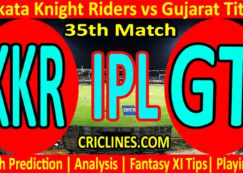 Today Match Prediction-KKR vs GT-IPL T20 2022-35th Match-Who Will Win