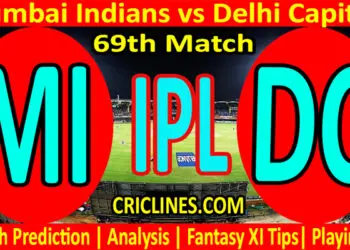 Today Match Prediction-MI vs DC-IPL T20 2022-69th Match-Who Will Win