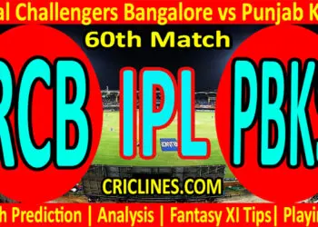 Today Match Prediction-RCB vs PBKS-IPL T20 2022-60th Match-Who Will Win