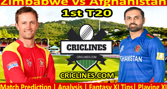 Today Match Prediction-Zimbabwe vs Afghanistan-1st T20 2022-Who Will Win