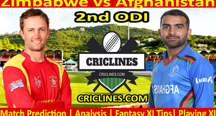 Today Match Prediction-Zimbabwe vs Afghanistan-2nd ODI 2022-Who Will Win