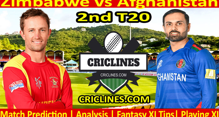 Today Match Prediction-Zimbabwe vs Afghanistan-2nd T20 2022-Who Will Win