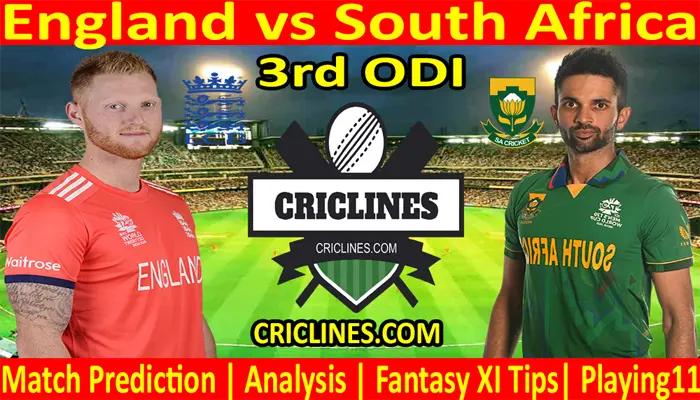Today Match Prediction-ENG vs SA-3rd ODI Match-2022-Who Will Win