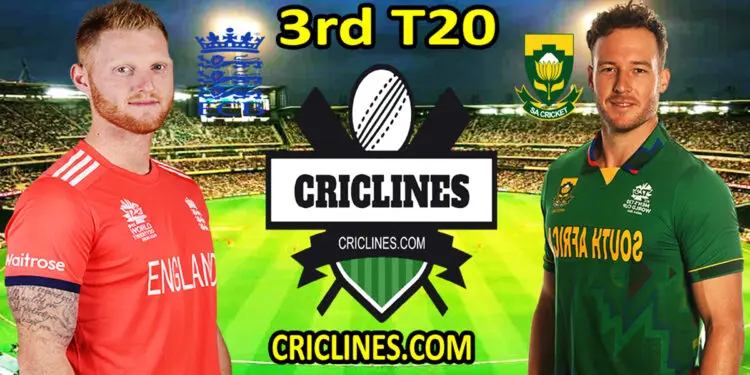 Today Match Prediction-England vs South Africa-3rd T20 Match-2022-Who Will Win
