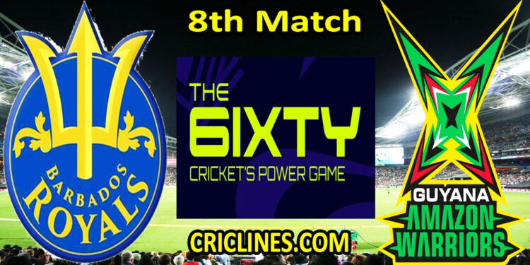 Today Match Prediction-BRS vs GAW-The 6ixty 2022-8th Match-Who Will Win