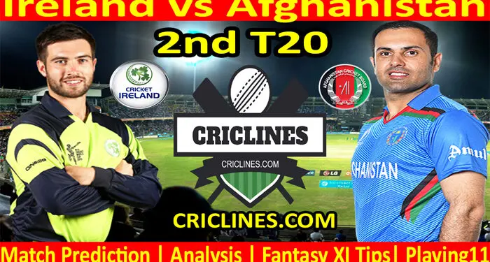 Today Match Prediction-IRE vs AFG-2nd T20-2022-Who Will Win Today