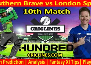 Today Match Prediction-Southern Brave vs London Spirit-The Hundred League-2022-10th Match-Who Will Win