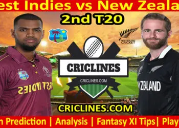 WI vs NZ-Today Match Prediction-2nd T20-2022-Who Will Win