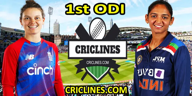 Today Match Prediction-England Women vs India Women-1st ODI-2022-Who Will Win